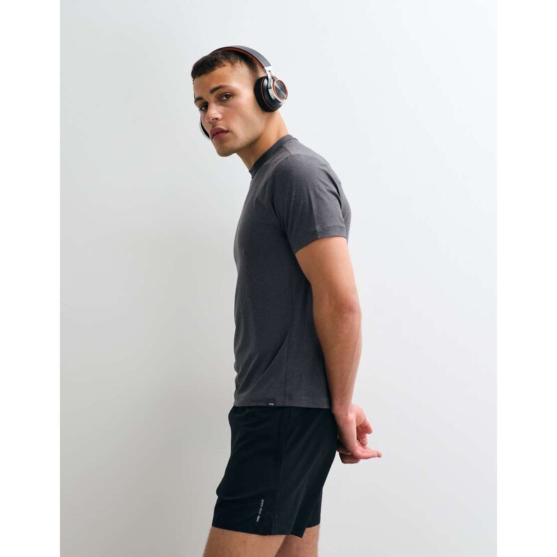 Abercrombie & Fitch YPB lightweight workout shorts in black