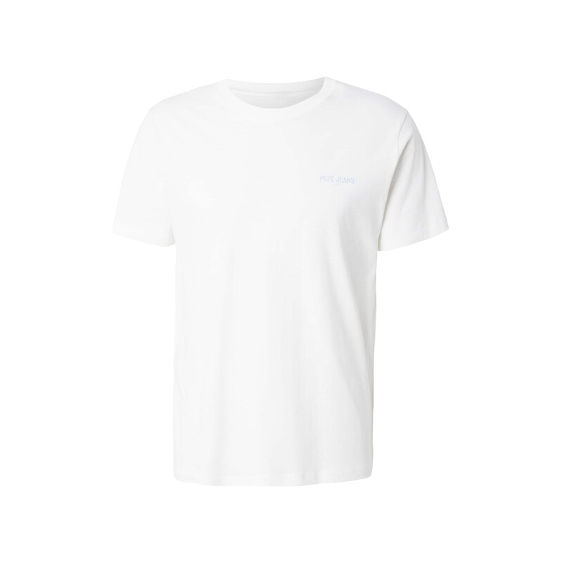 Pepe Jeans Tričko světlemodrá / šedá / pastelově oranžová / bílá