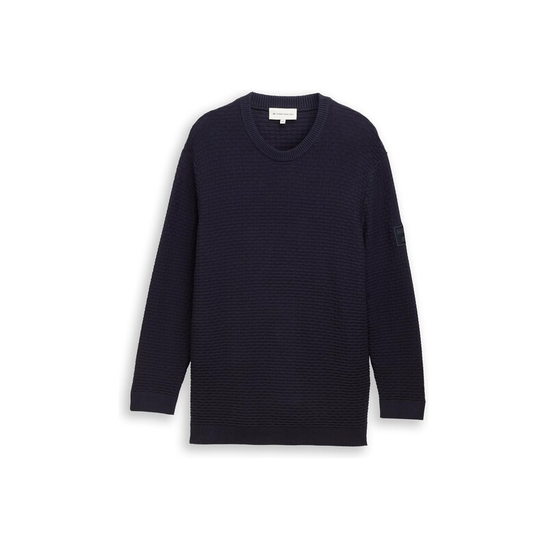 TOM TAILOR Men + Svetr marine modrá