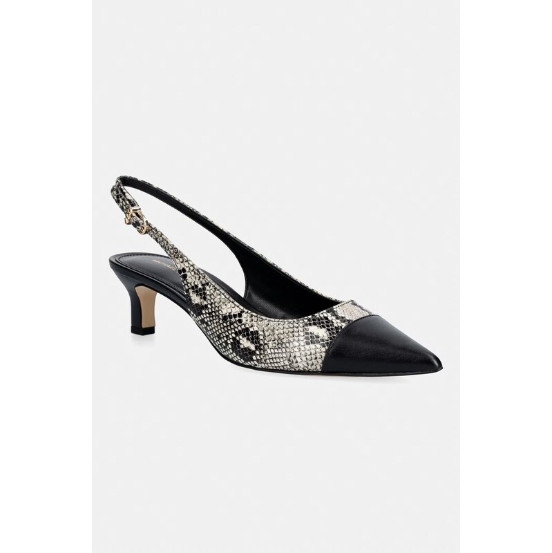 MICHAEL Michael Kors Lodičky kožené Amara Toe Cap Sling Pump