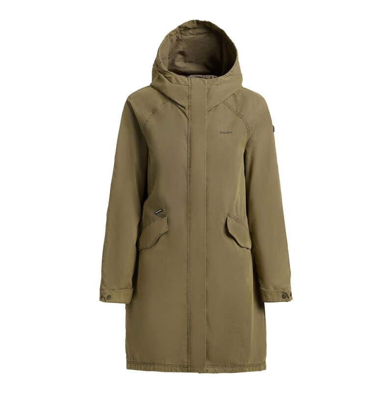 khujo Přechodová parka Leal khaki