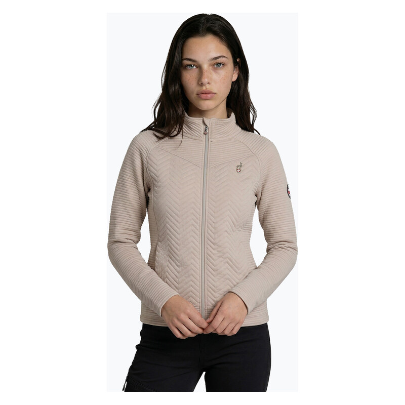 Dámská mikina Aulp Simix Jacquard Knit sand