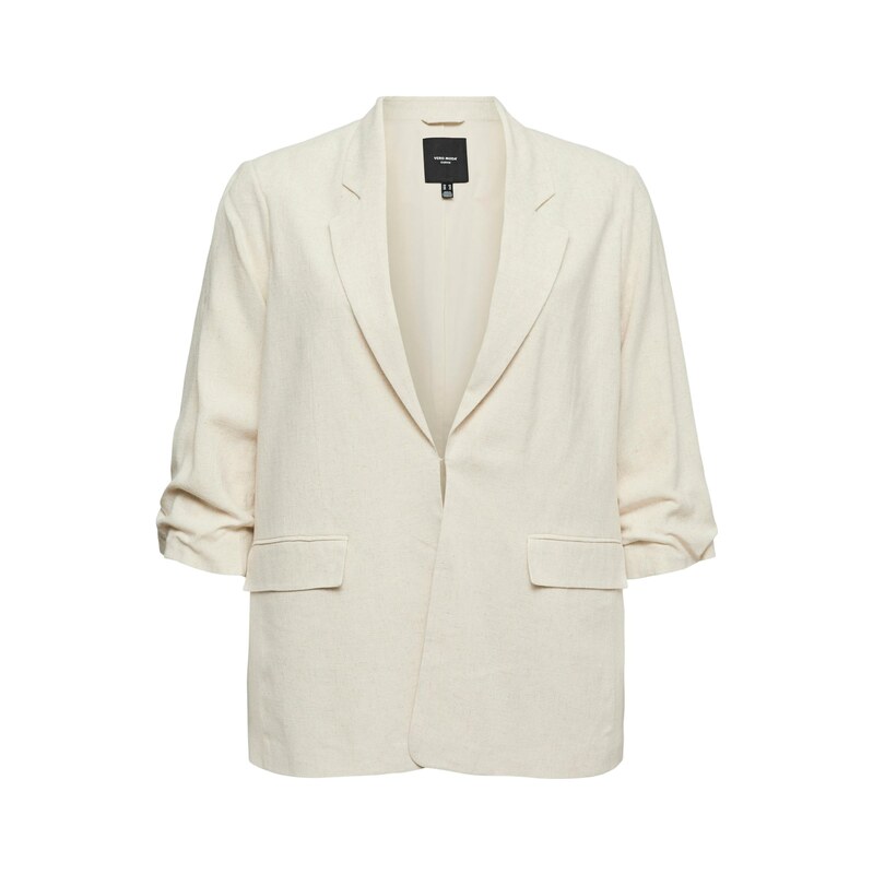 Vero Moda Curve Blejzr VMCSISSE světle béžová
