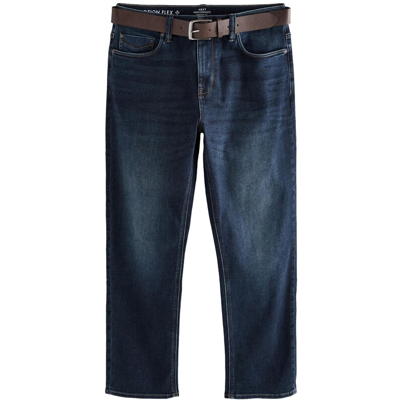 Next Džíny indigo / hnědá