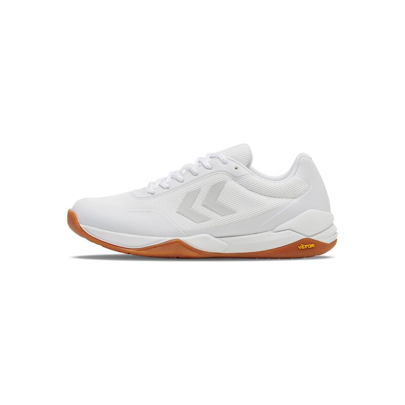 Hummel Sportovní boty Court Control světle šedá / bílá