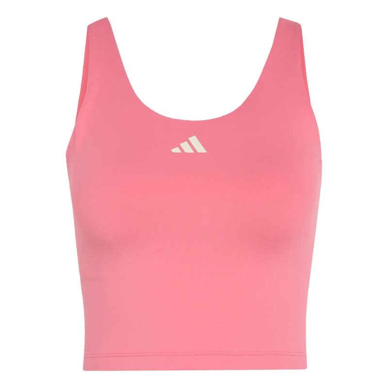 ADIDAS PERFORMANCE Sportovní top Studio All Me pitaya / bílá