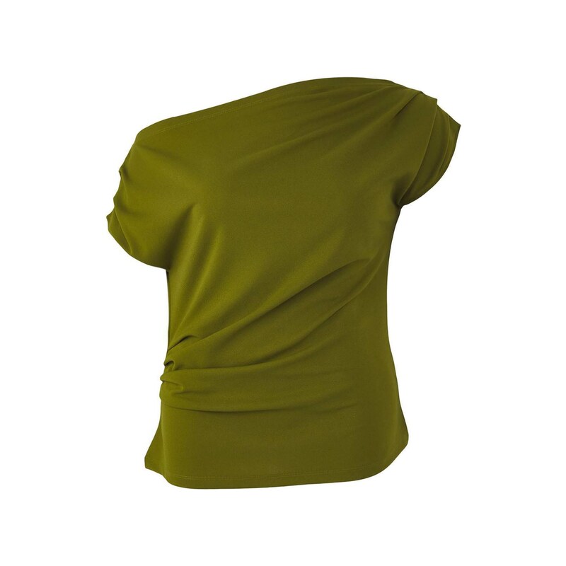 Trendyol Curve Tričko khaki