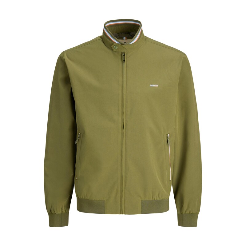Jack & Jones Plus Přechodná bunda JPRBLUBRAD tmavě zelená