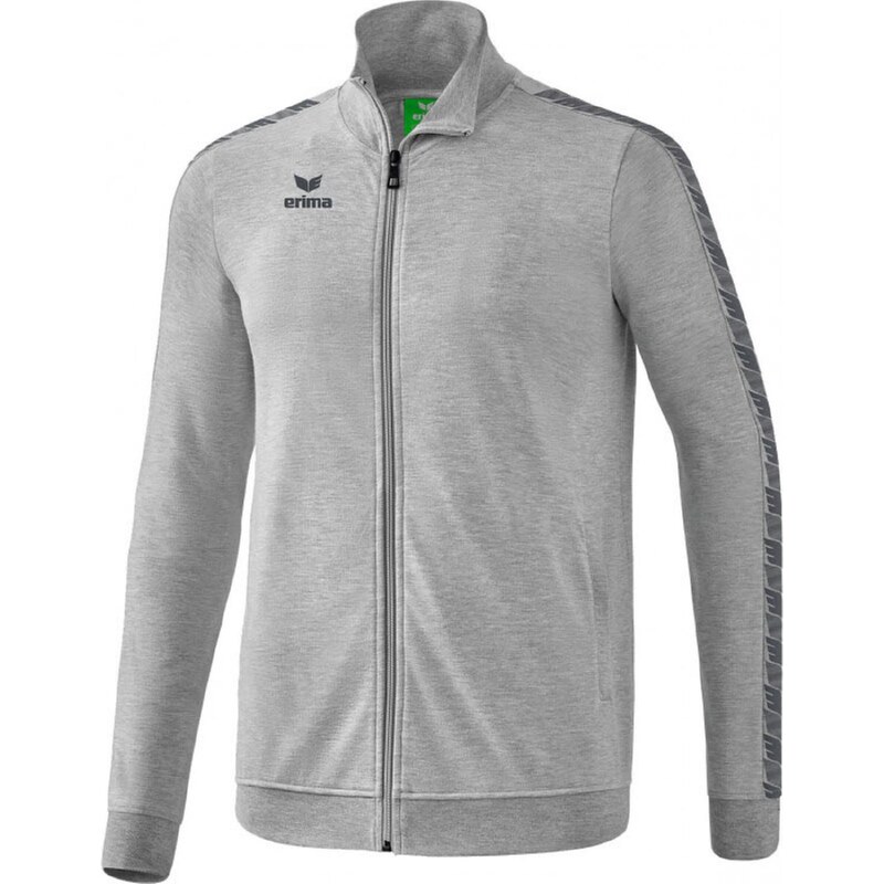 ERIMA Sportovní bunda Essential Team světle šedá