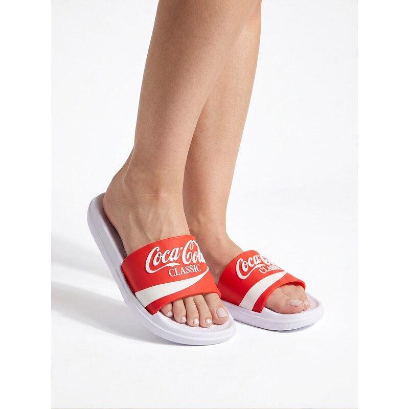Sinsay - Pantofle Coca-Cola - vícebarevná