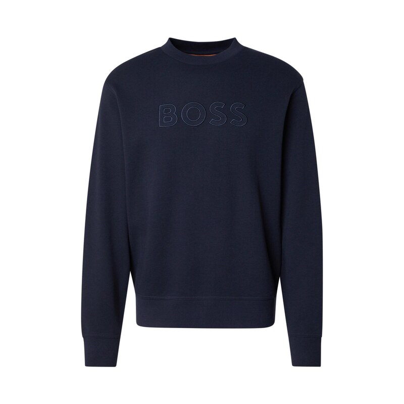 BOSS Mikina marine modrá