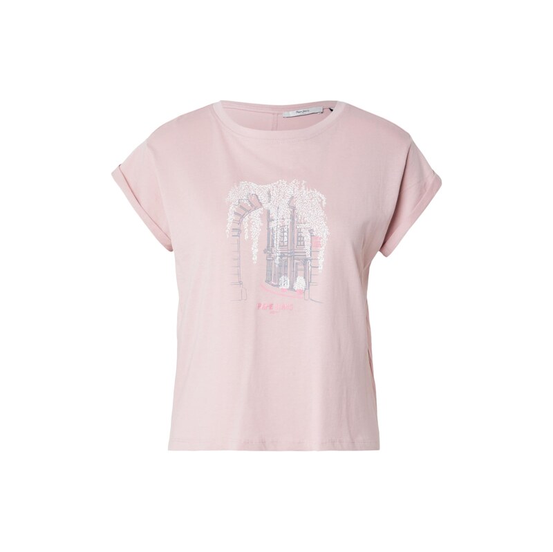 Pepe Jeans Tričko tmavě modrá / pink / světle růžová / bílá