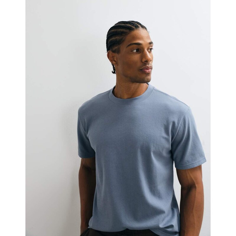 Hollister relaxed fit everyday t-shirt in blue