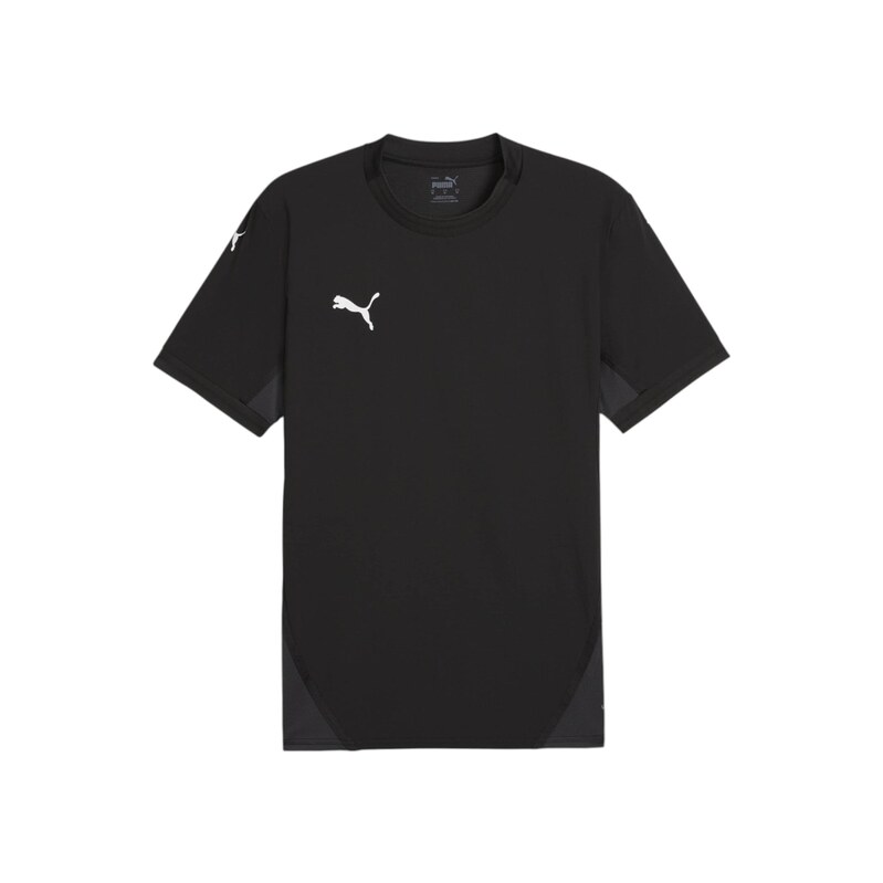 PUMA Funkční tričko TeamFinal tmavě šedá / černá / bílá
