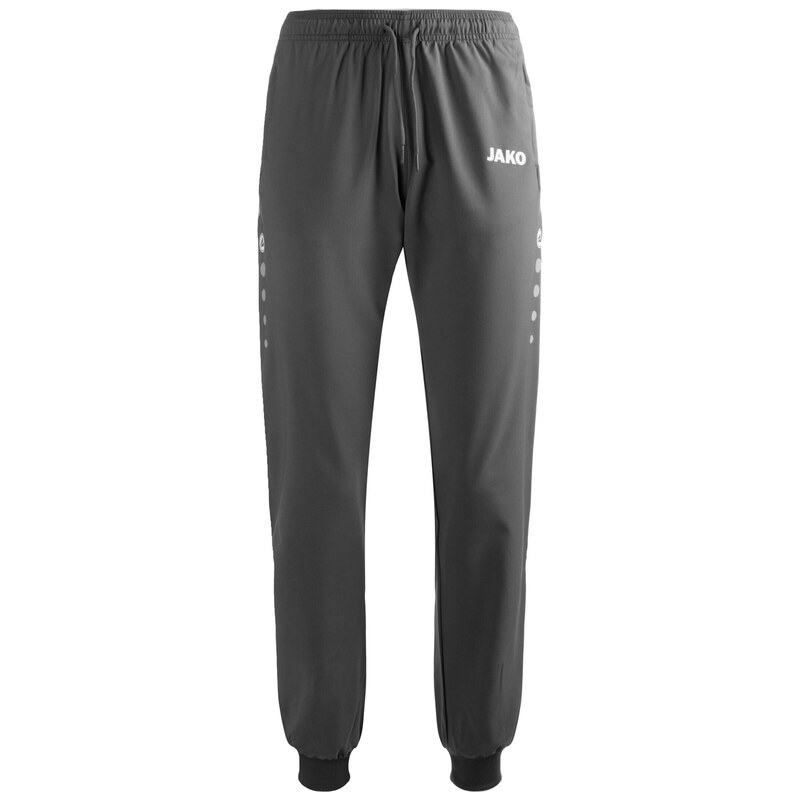 JAKO Sportovní kalhoty šedá / bílá