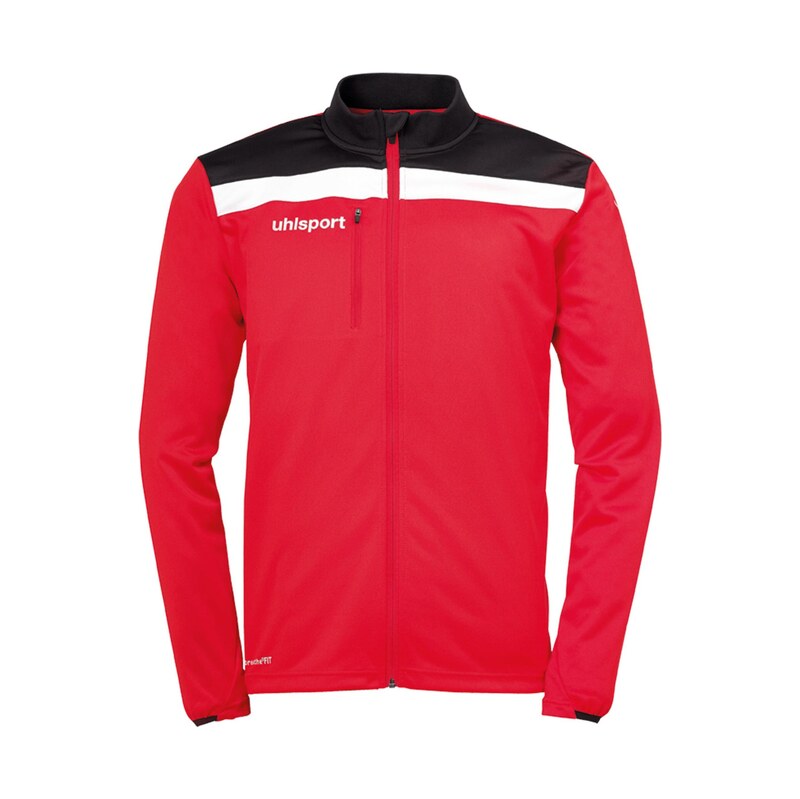 UHLSPORT Sportovní bunda červená / černá / bílá