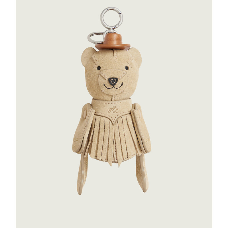 POLO RALPH LAUREN Přívěšek Western polokošile Bear | semiš