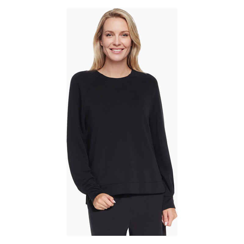 Bluza damska SKECHERS Cozy Luxe Crewneck black