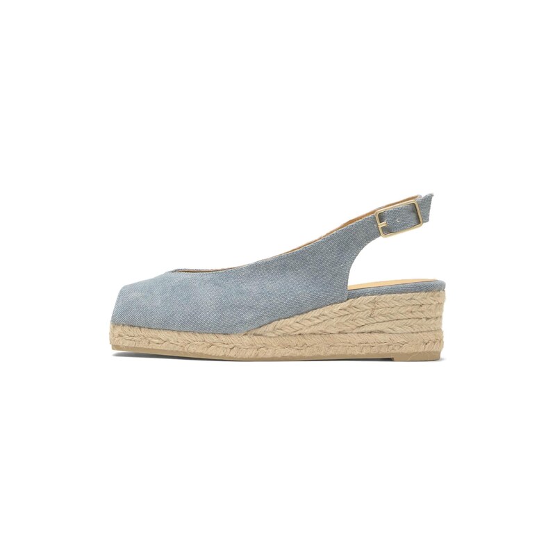 Castañer Espadrilky Dosalia modrá džínovina