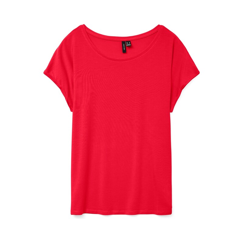 VERO MODA Tričko VMAva jasně červená