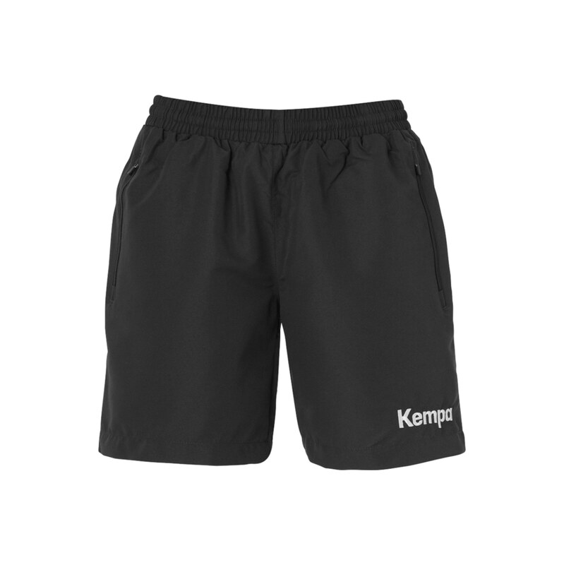 KEMPA Sportovní kalhoty černá / bílá