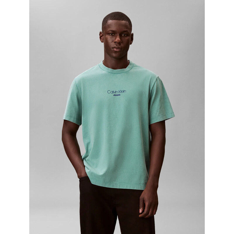 Calvin Klein pánské zelené tričko