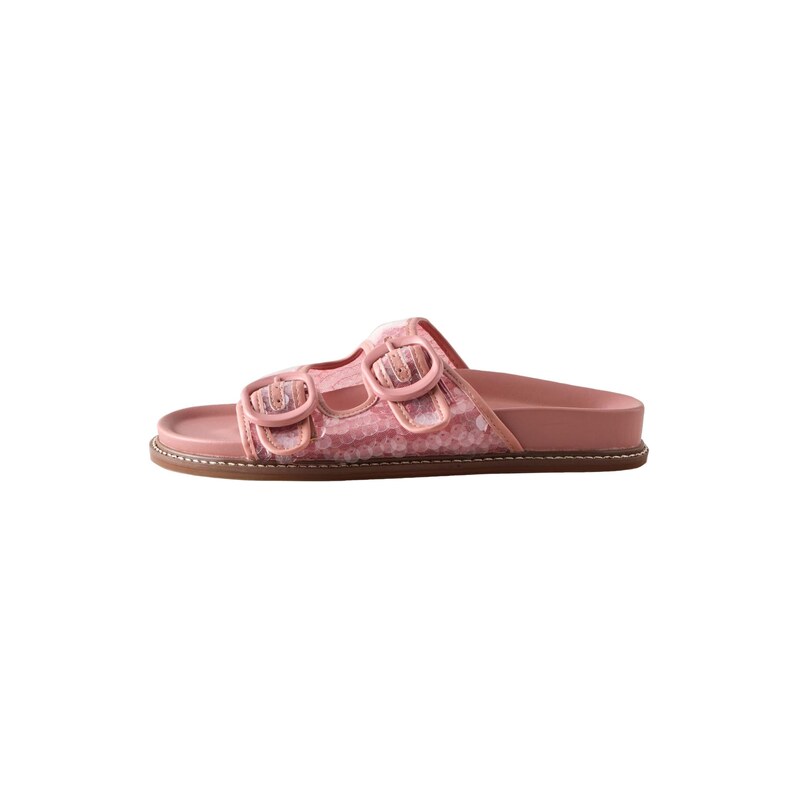 Next Pantofle Forever Comfort starorůžová
