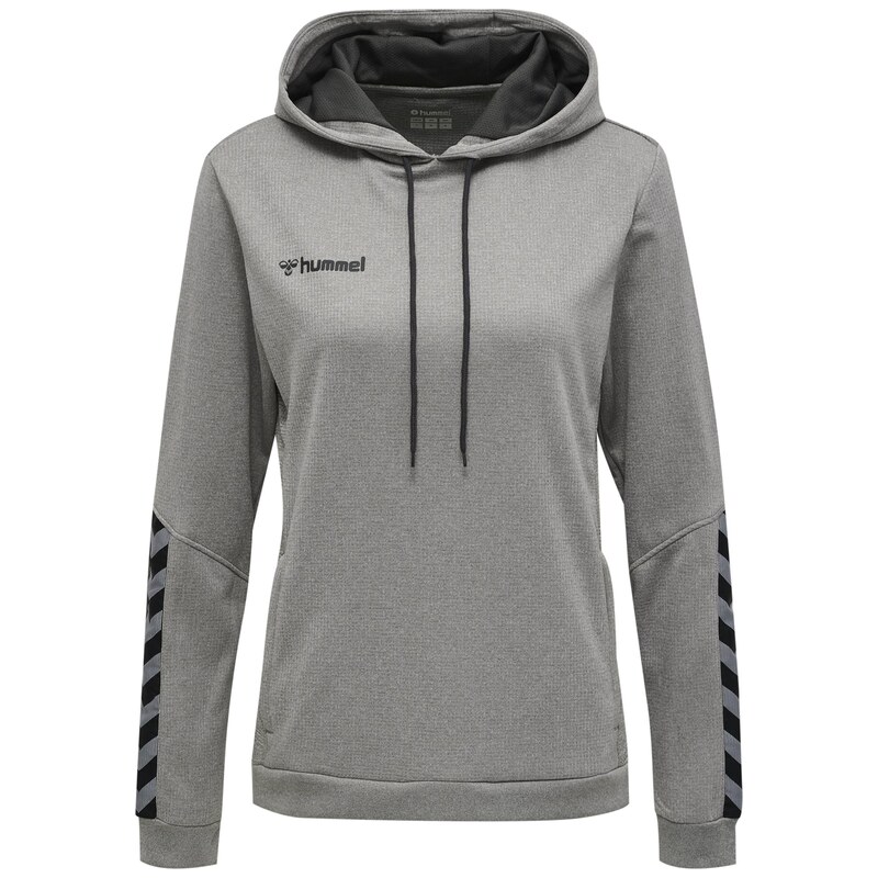 Hummel Sportovní mikina šedý melír / černá