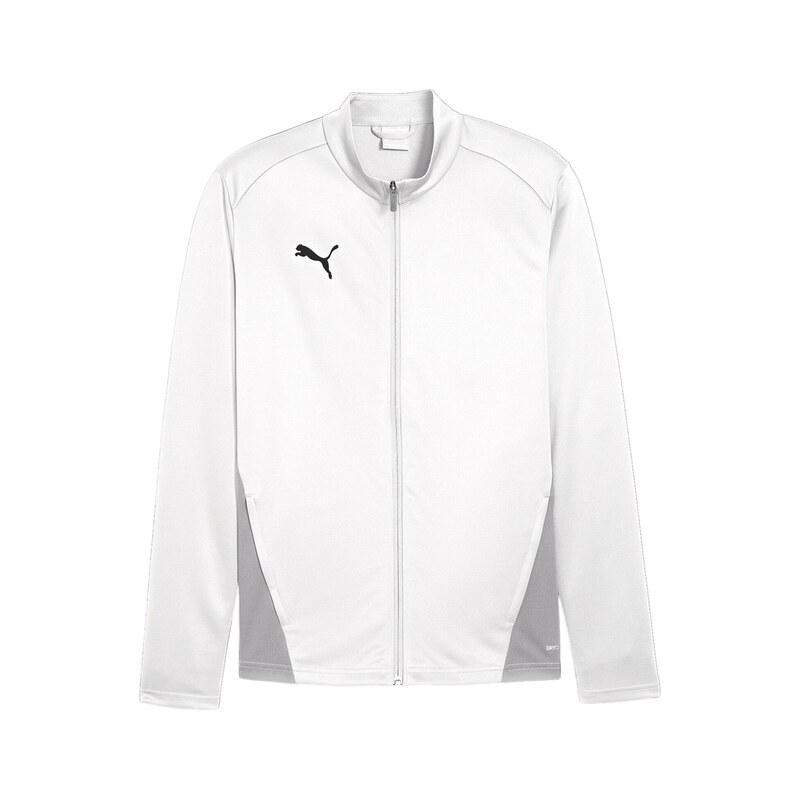 PUMA Sportovní bunda TeamGoal tmavě šedá / černá / offwhite