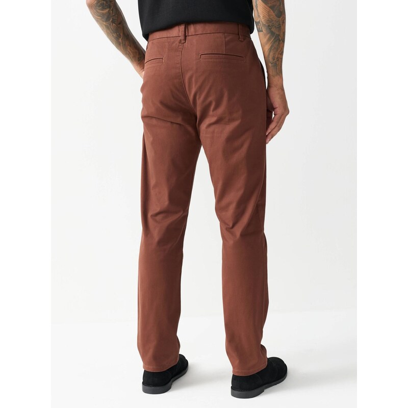 Next Chino kalhoty hnědá