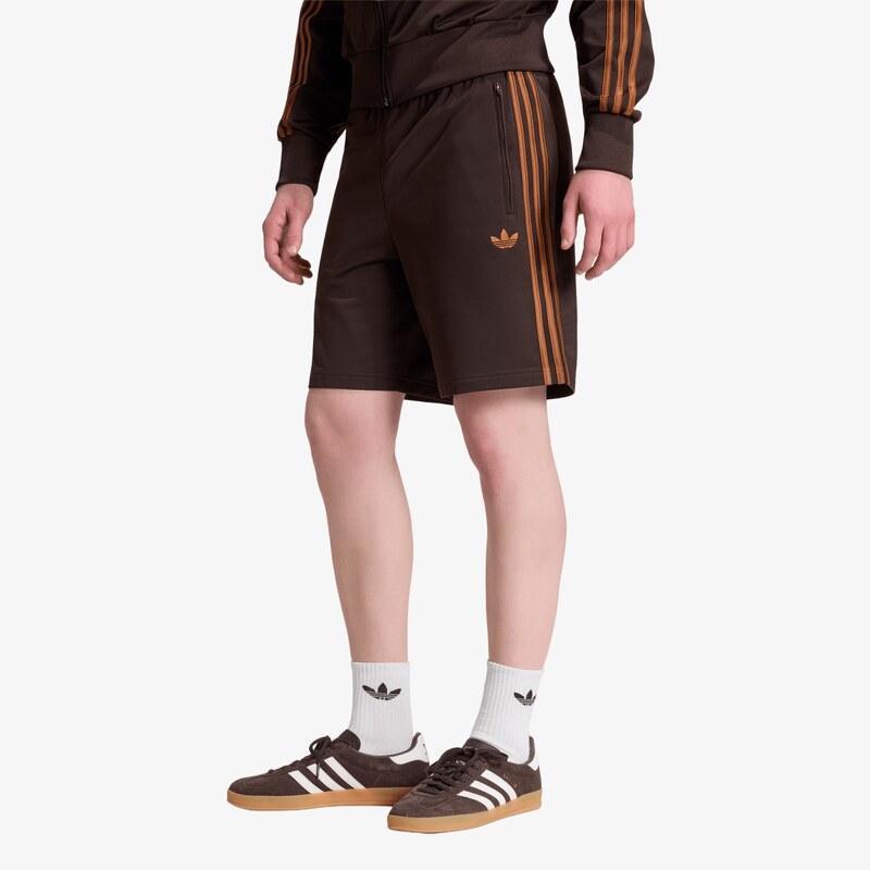 adidas Originals Šortky adidas Firebird Shorts Aurora Coffee/