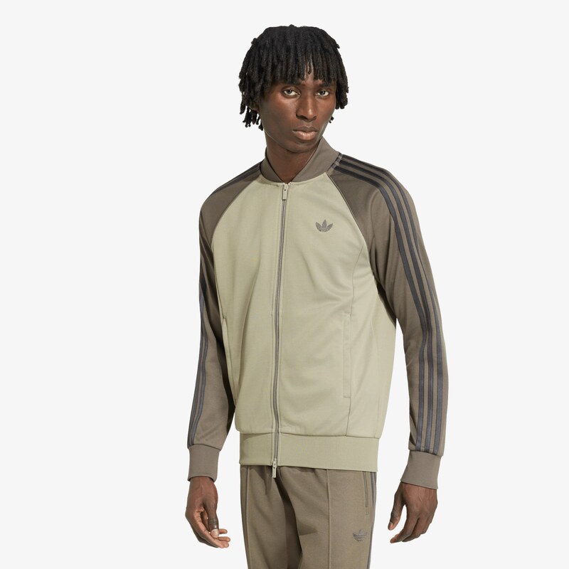 adidas Originals Bunda adidas SST Track Top Silver Pebble M
