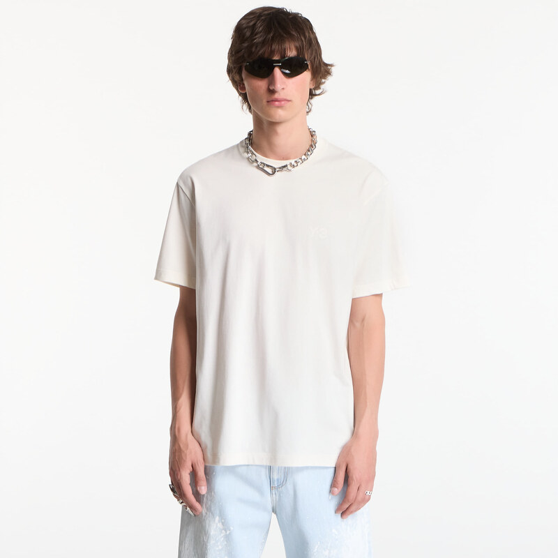 Tričko Y-3 Regular Short Sleeve T-Shirt UNISEX Chalk White XL