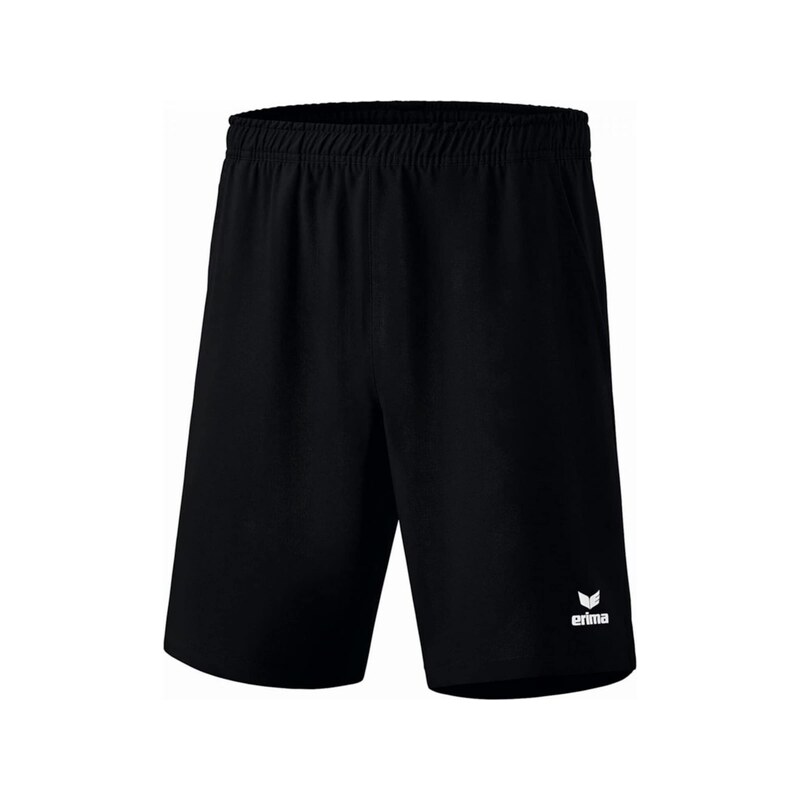 ERIMA Sportovní kalhoty černá / bílá