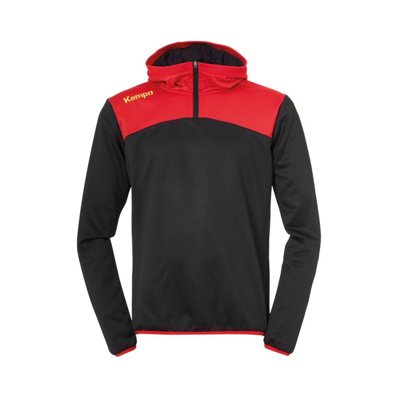 KEMPA Sportovní mikina žlutá / červená / černá