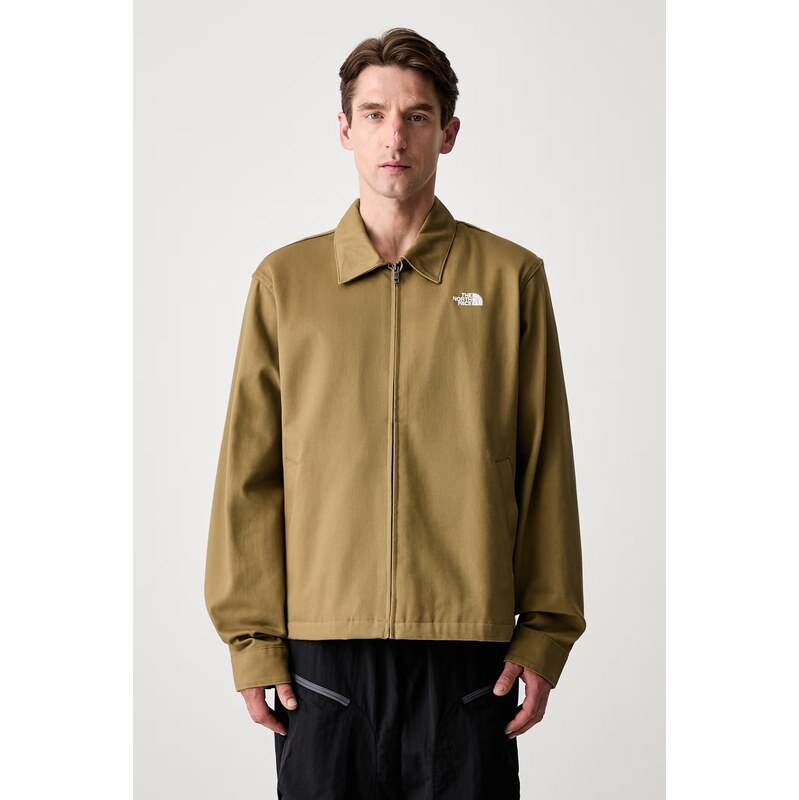 The North Face krátká bunda pánská bavlněná Twill