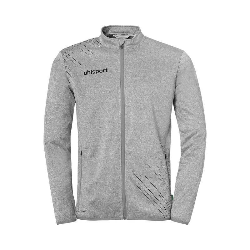 UHLSPORT Sportovní bunda šedá / černá