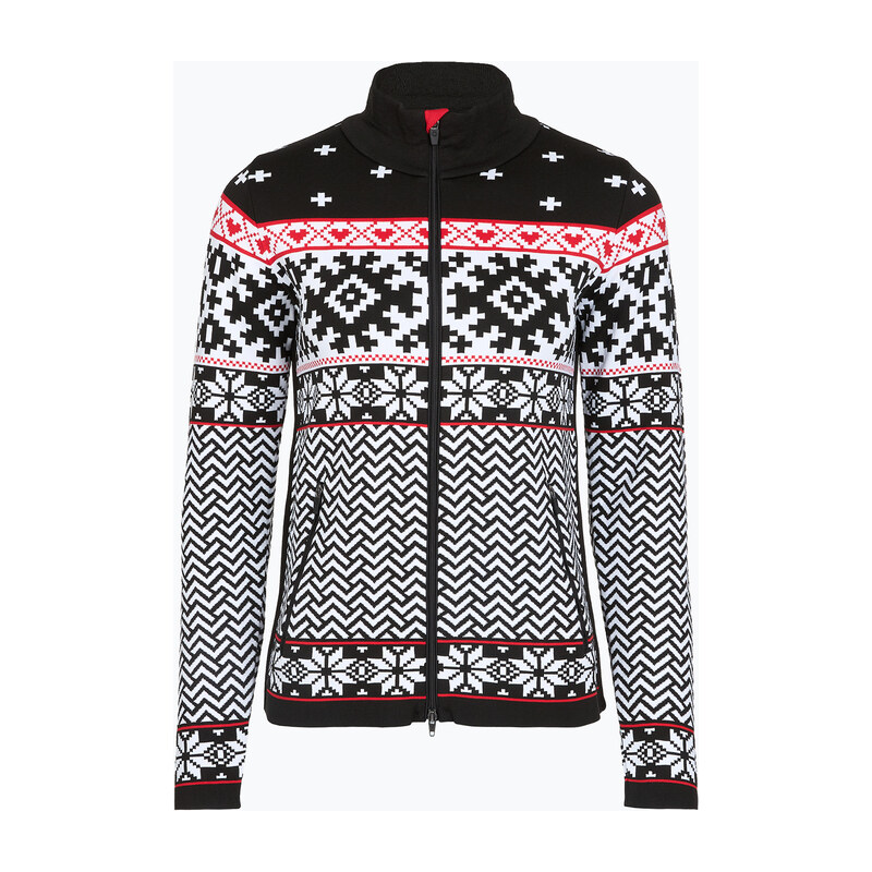 Dámská termo mikina Newland Kylie Full Zip black/white