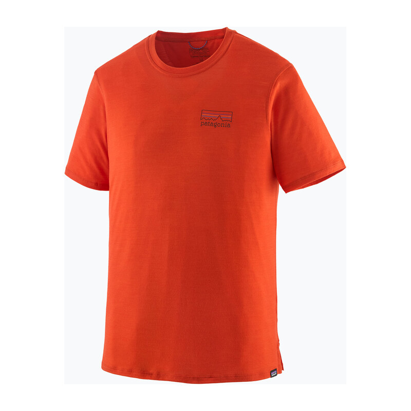 Pánské tričko Patagonia Cap Cool Merino Blend Graphic Shirt fitz