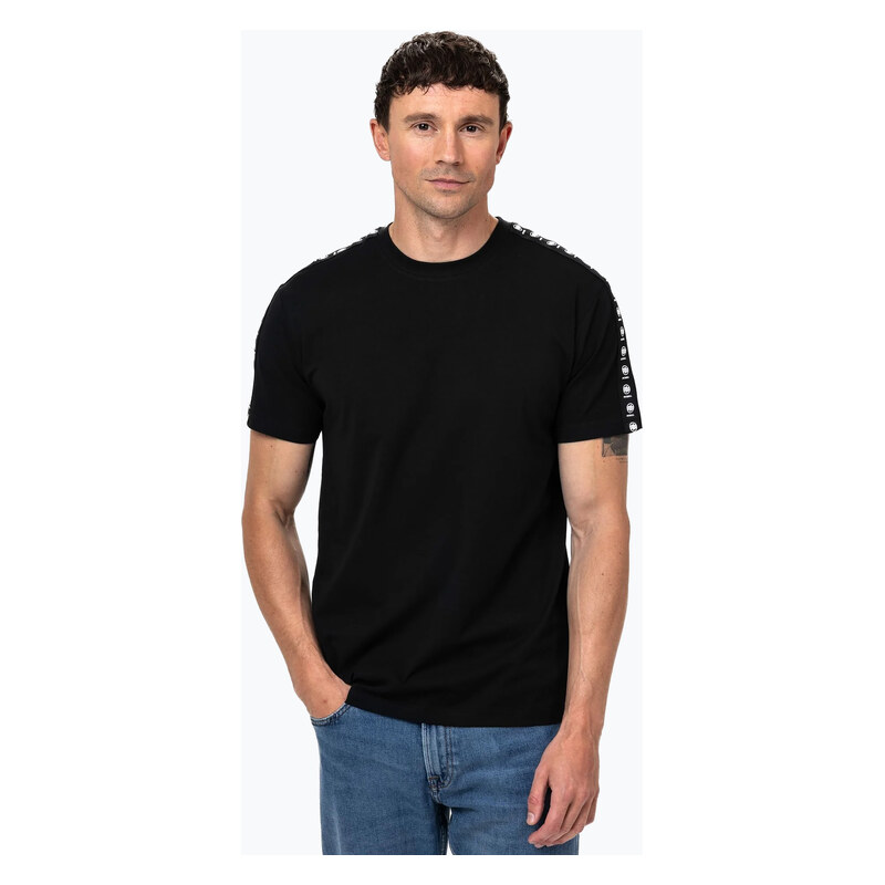 Pánské tričko Pitbull Tape Nugget black/black