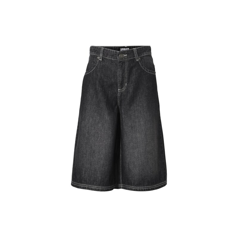 Urban Classics Džíny černá džínovina