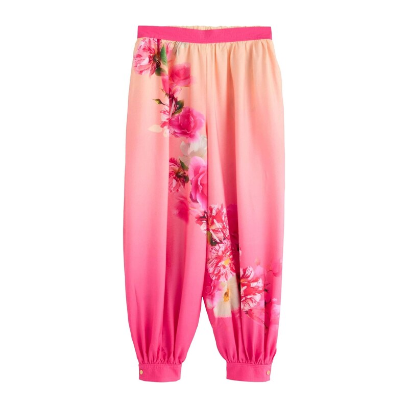 B by Ted Baker Kalhoty tmavě zelená / jasně oranžová / malinová