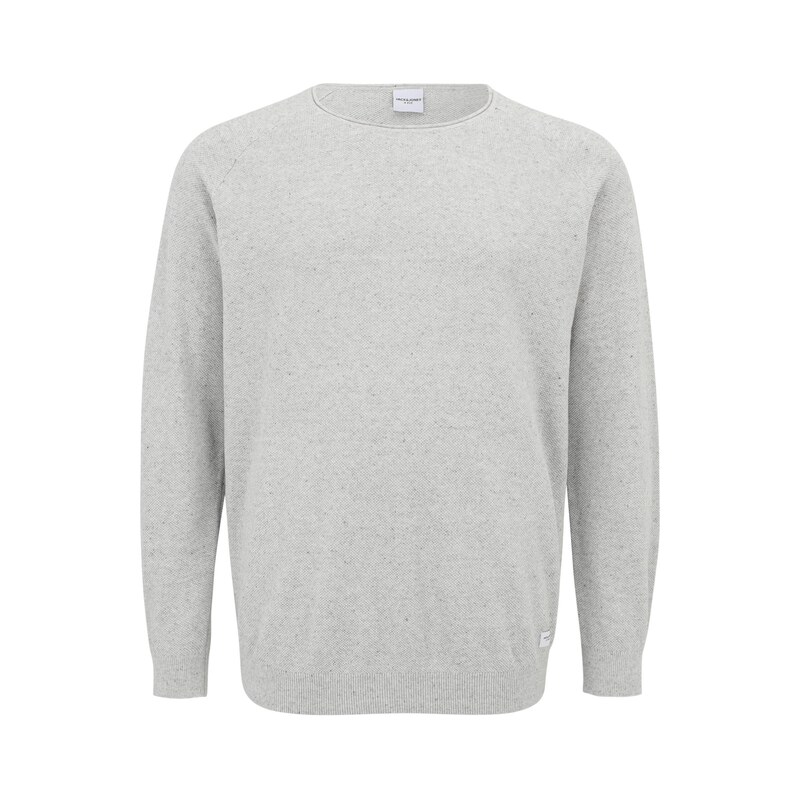 Jack & Jones Plus Svetr JJEHILL šedá