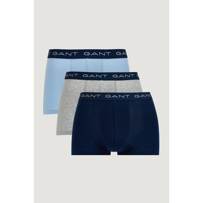 SPODNÍ PRÁDLO GANT TRUNK 3-PACK FRESH BLUE