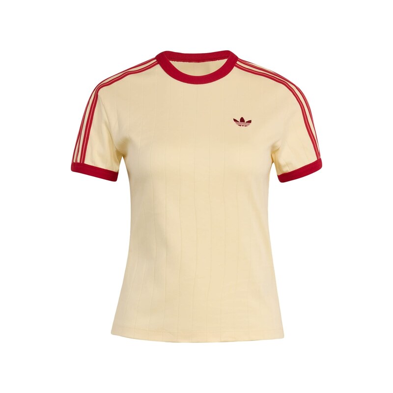 ADIDAS ORIGINALS Tričko světle žlutá / jasně červená