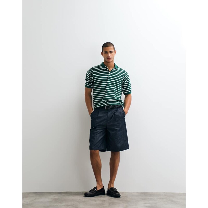 Polo Ralph Lauren knit relaxed fit short sleeve striped polo in