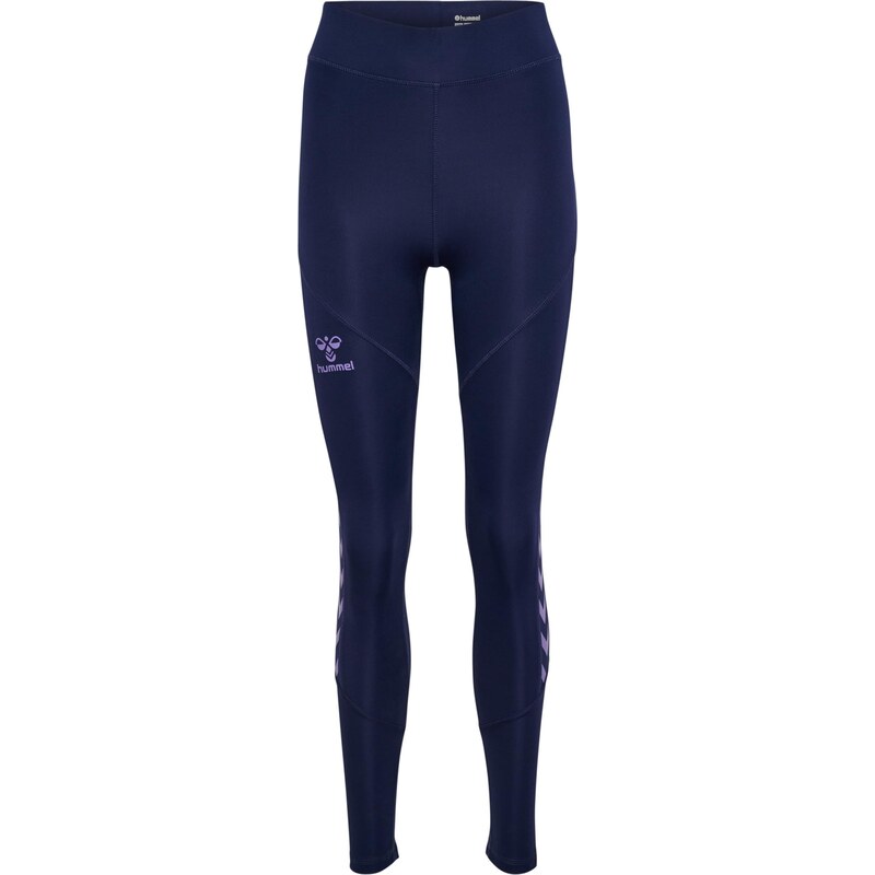 Hummel Sportovní kalhoty Staltic marine modrá / šeříková