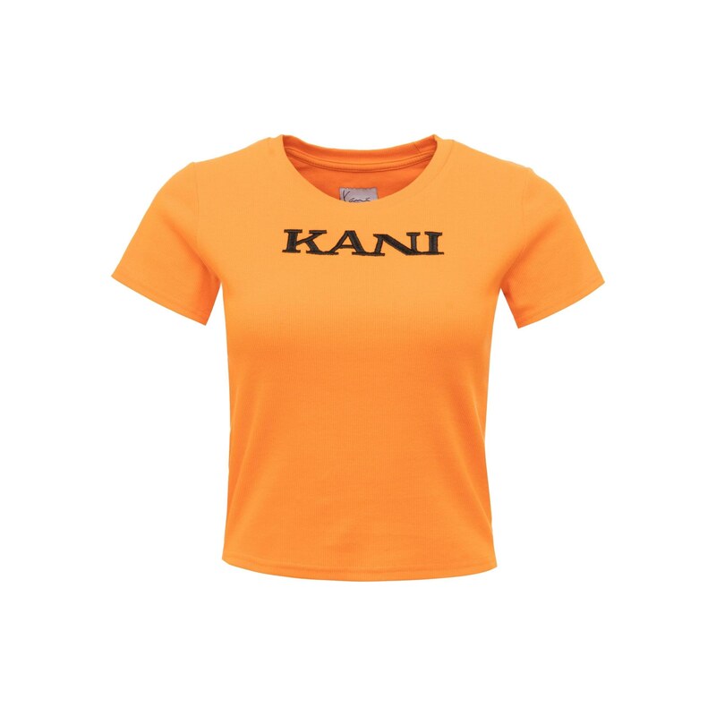 Karl Kani Tričko oranžová / černá