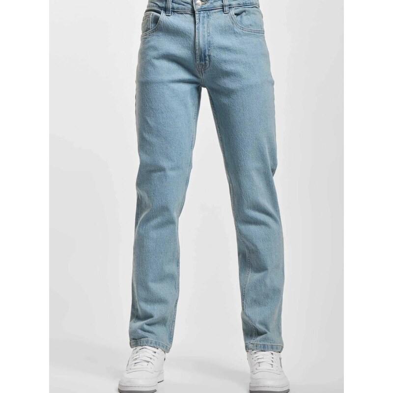Denim Project Džíny  DP Boston Straight Rec  světlemodrá
