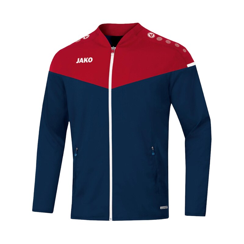 JAKO Sportovní bunda tmavě modrá / červená